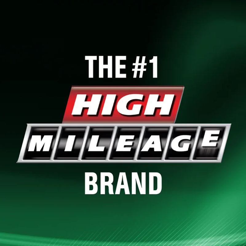Edge High Mileage 5W-20 Advanced Full Synthetic Motor Oil, 5 Quarts, Case of 3