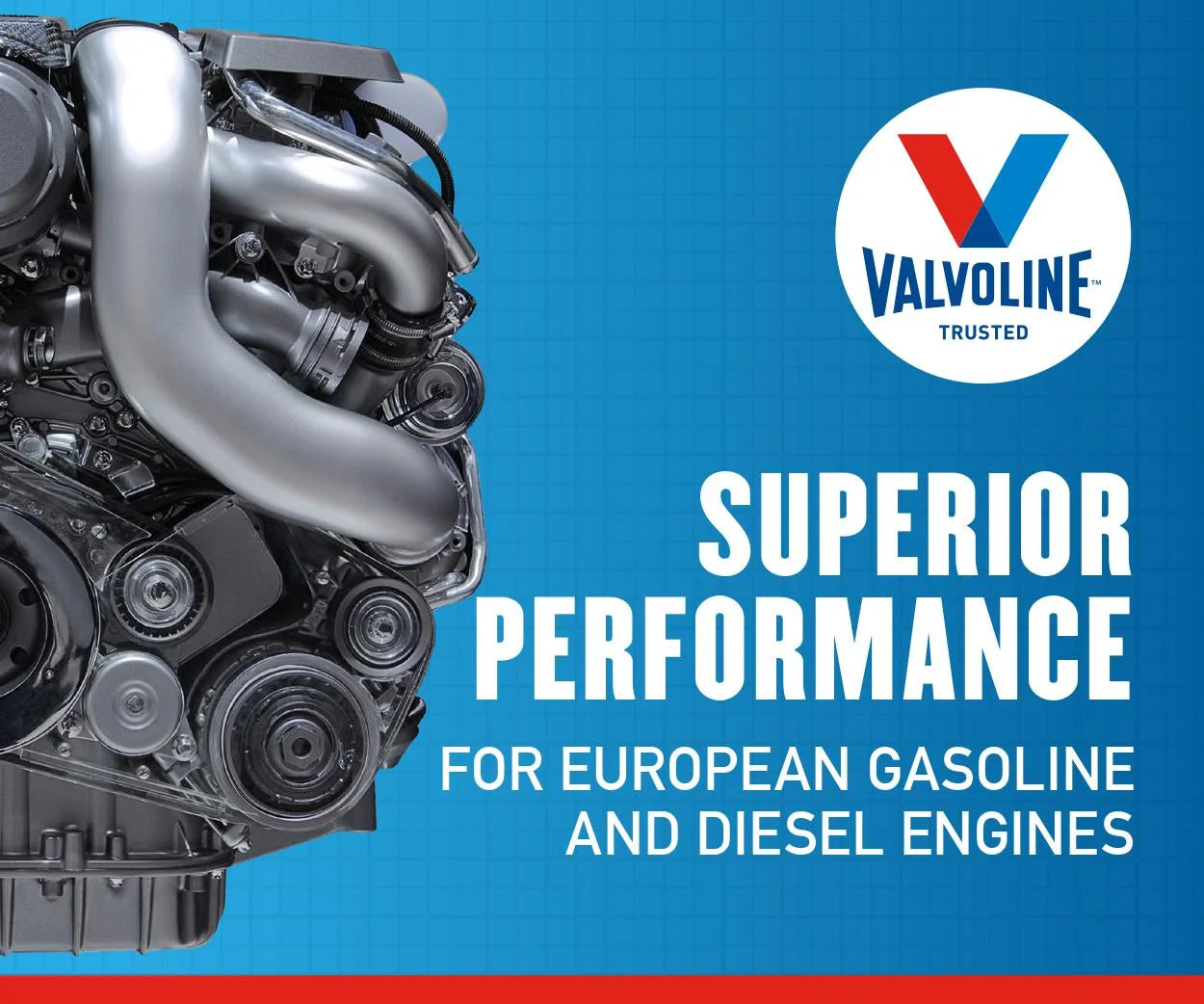 European Vehicle Full Synthetic 0W-40 Motor Oil 5 QT