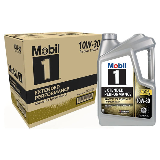 Extended Performance Full Synthetic Motor Oil 10W-30, 5 Qt (3 Pack)