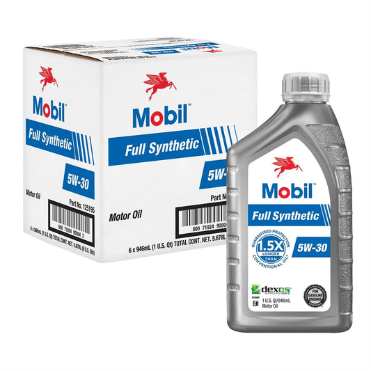 Full Synthetic Motor Oil 5W-30, 1 Quart, Case of 6