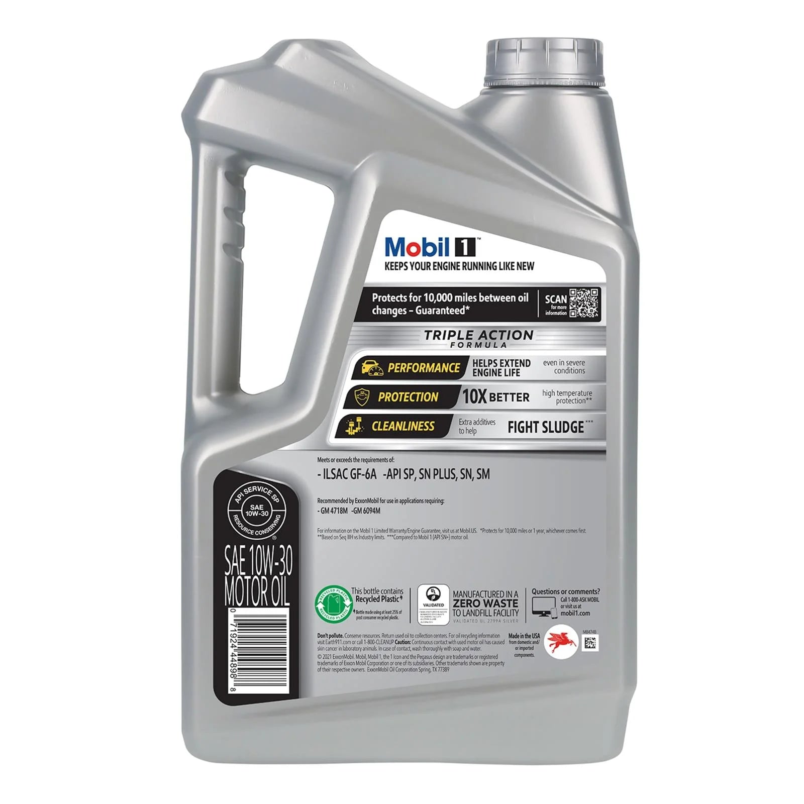122326 Advanced Full Synthetic, 10W-30, 5 Qt, Case of 3