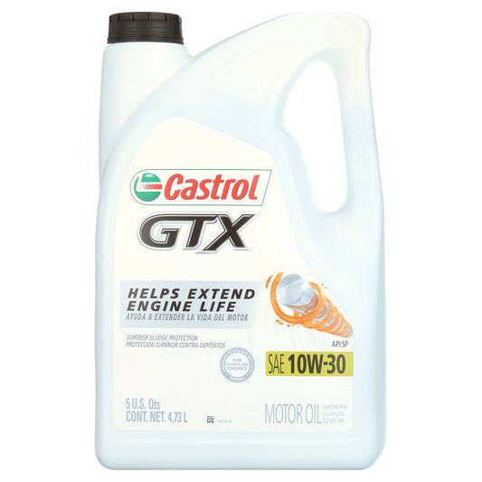 GTX 10W-30 Conventional Motor Oil 5 Quarts, Case of 3