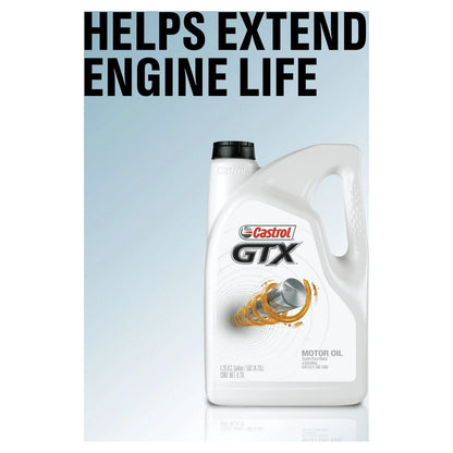 GTX Ultraclean 0W-20 Synthetic Blend Motor Oil, 5 Quart, Case of 3