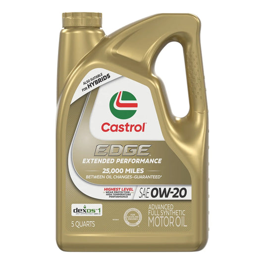 EDGE Extended Performance 0W-20 Advanced Full Synthetic Motor Oil, 5 Quarts