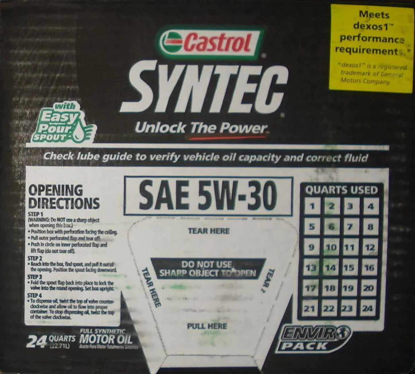 GTX 5W-20-Offer Valid for in Store Oil Change Only