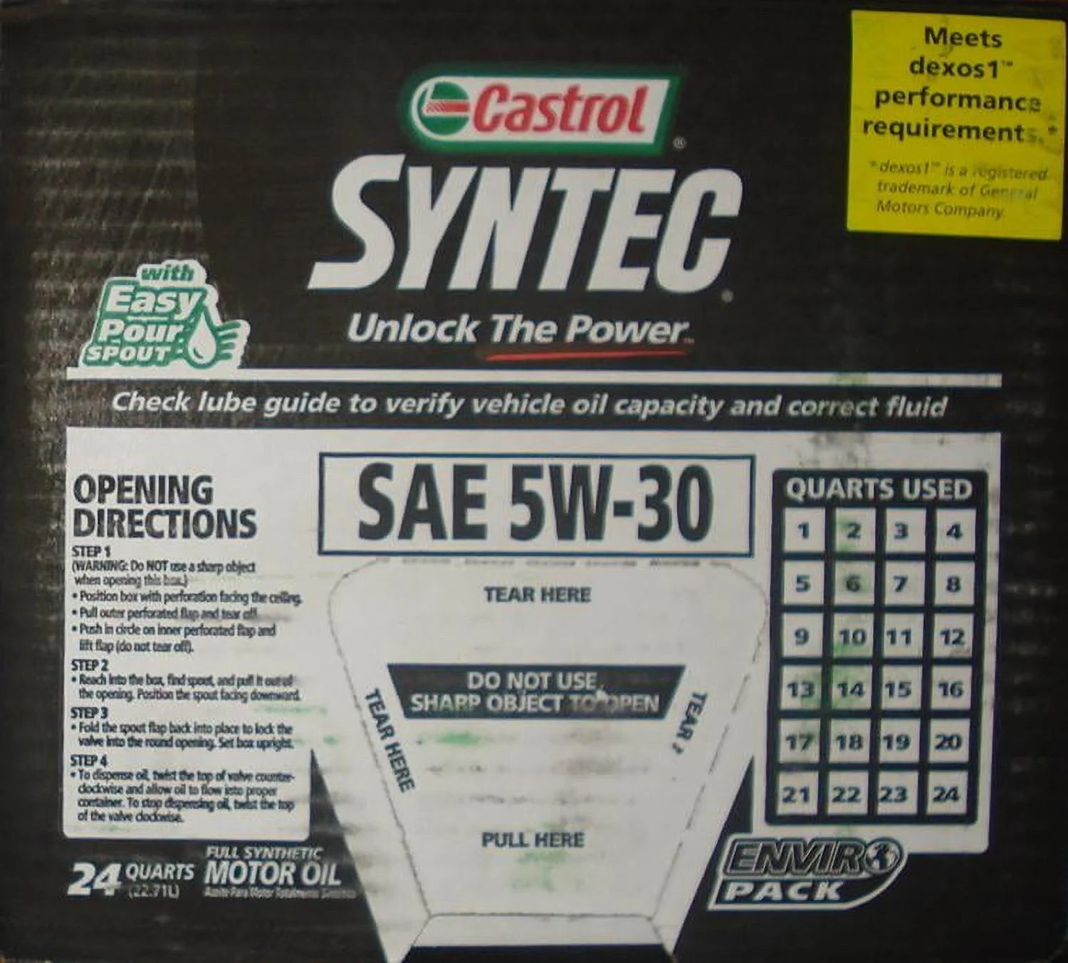 GTX 5W-20-Offer Valid for in Store Oil Change Only