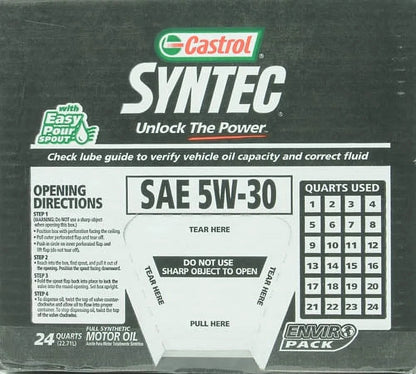 GTX 5W-20-Offer Valid for in Store Oil Change Only