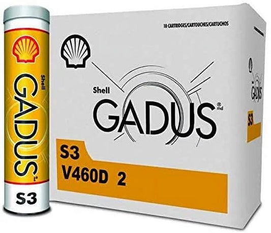 Gadeus Heavy Duty Grease S3 V460D Automotive Specialty Parts, 10 Tubes