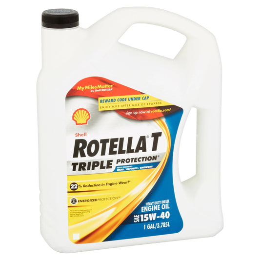 T Triple Protection Heavy Duty Diesel Motor Oil 15W-40, 1 Gal