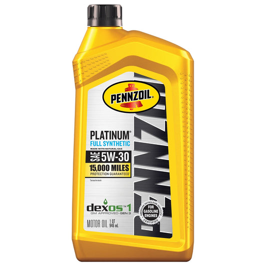 Platinum Full Synthetic 5W-30 Motor Oil, 1 Quart