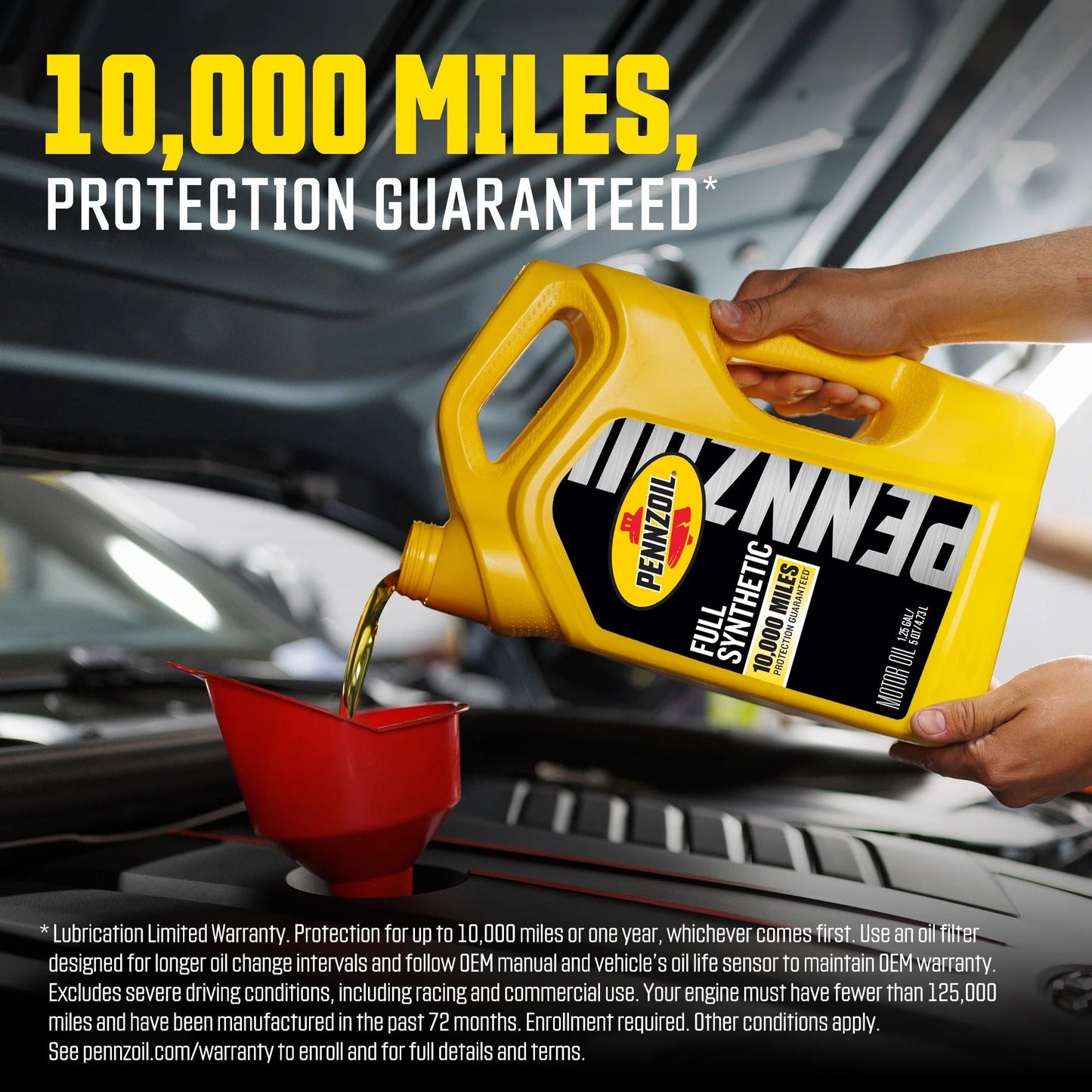 Full Synthetic 0W-20 Motor Oil, 5 Quart