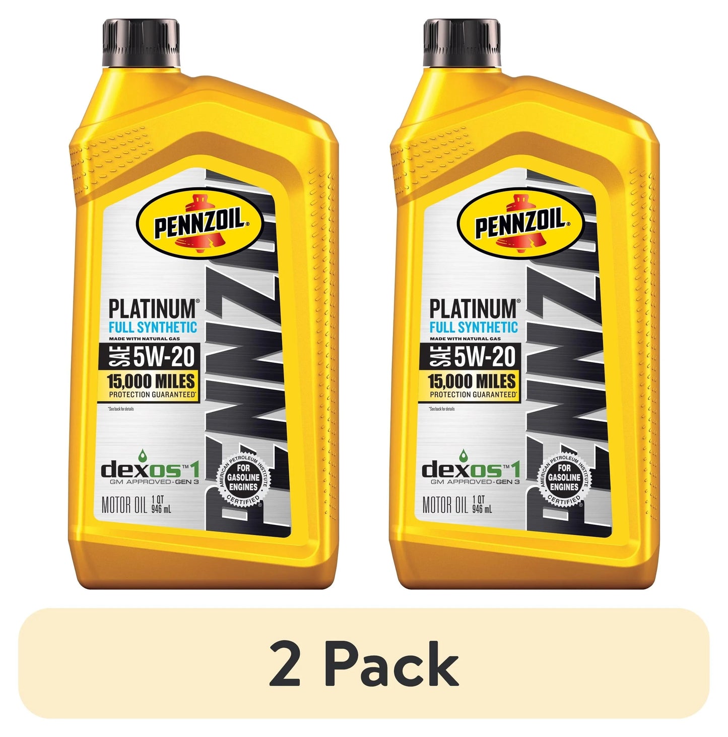 Platinum Full Synthetic 5W-20 Motor Oil, 1 Quart