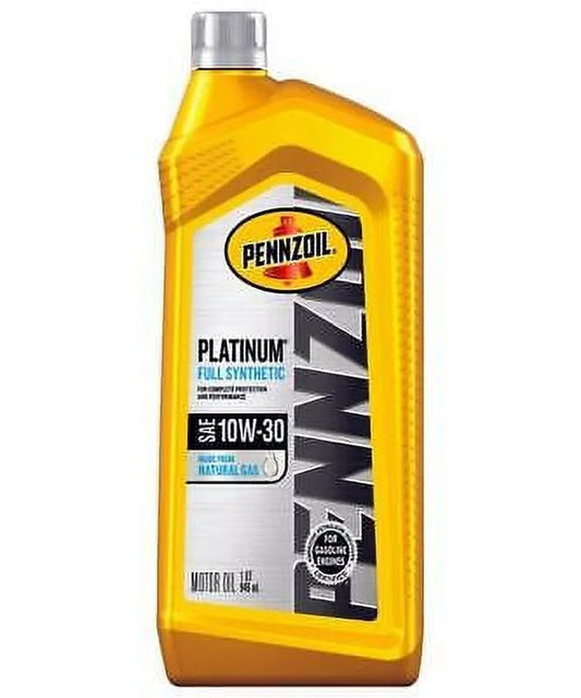 Platinum 10W-30 4 Cycle Engine Synthetic Motor Oil 1 Qt. (Pack of 6)