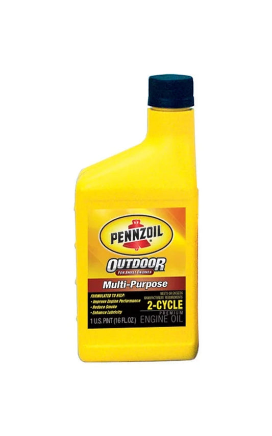 Outdoor TC-W3 2 Cycle Engine Outboard Motor Oil 1 Pt, 24 Pack