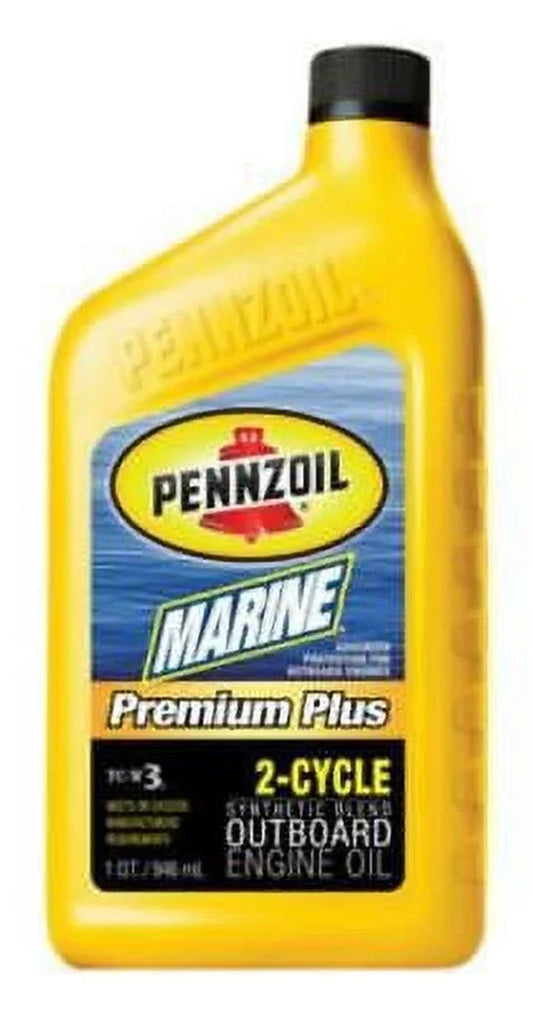 6Pk  3871 Premium plus Outboard 2-Cycle Oil 1 Quarts