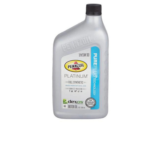 1 Qt Platinum SAE 5W30 Motor Oil Case of 6- Pack of 6