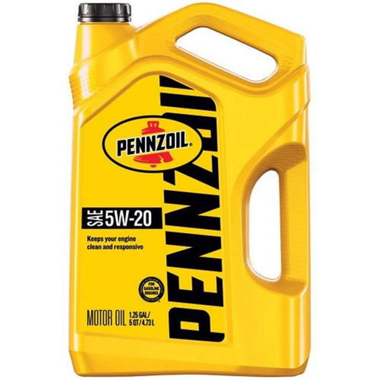Conventional Motor Oil 5W-20, 5 Qt