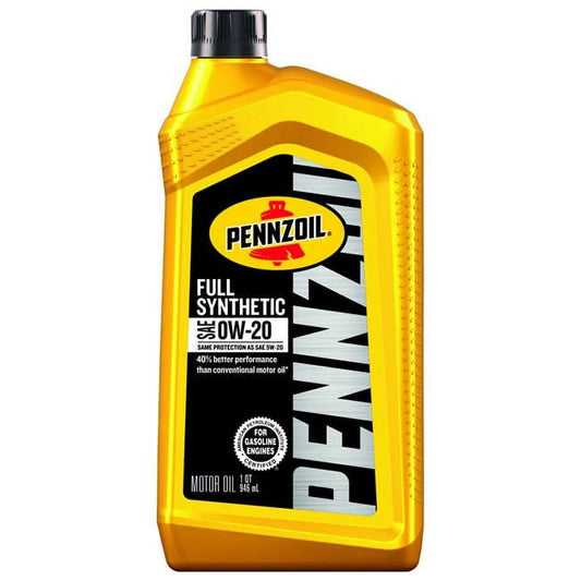 1 Qt. 0W-20 Gasoline Synthetic Motor Oil - Pack of 6