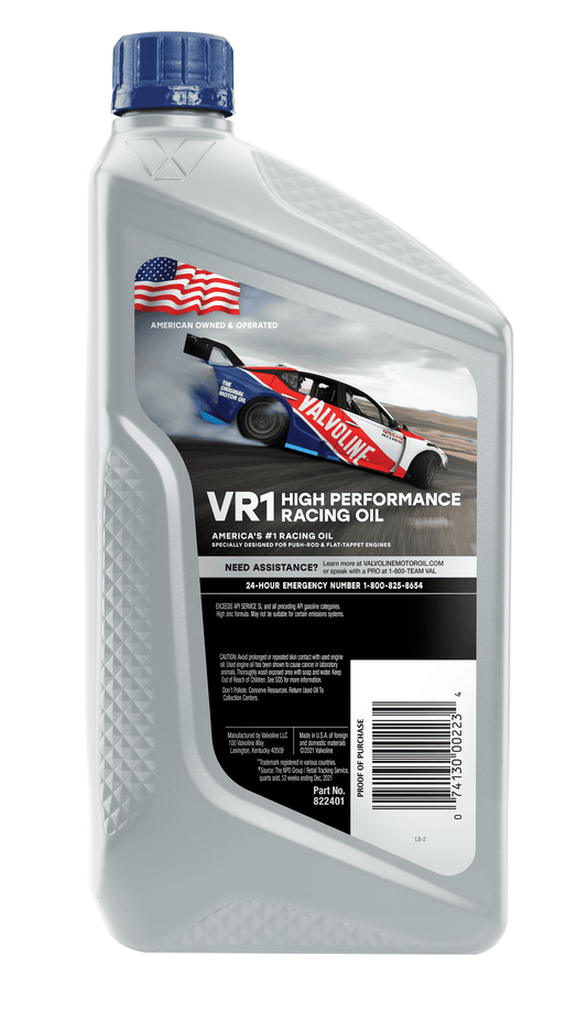 VR1 Racing SAE 30 Motor Oil 1 QT