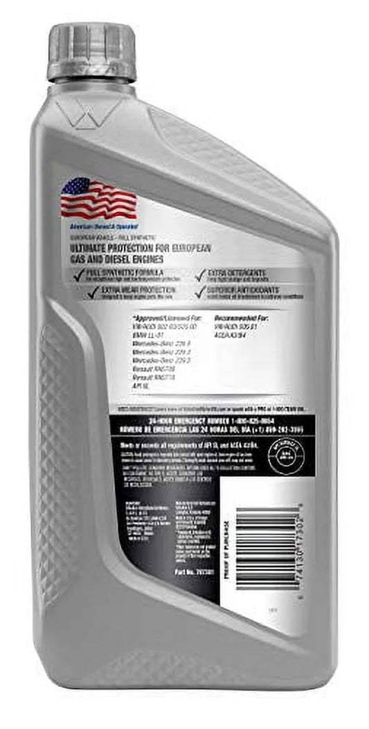 Synpower Full Synthetic Motor Oil, SAE 5W-30 MST - 1Qt (787301)