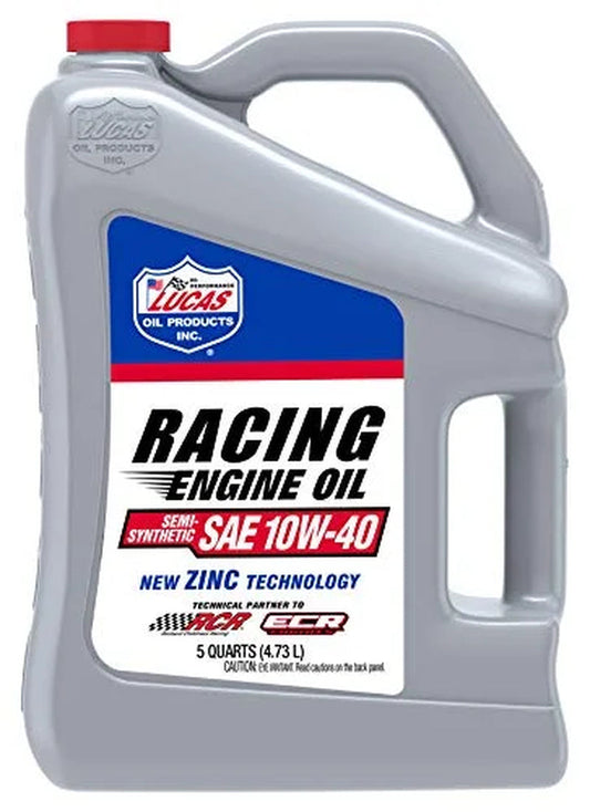 10913 Semi-Synthetic SAE 10W-40 Race Oil 5 Quart