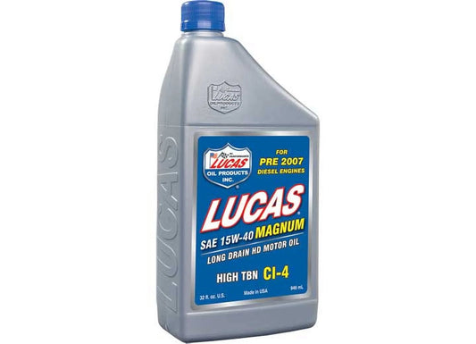 10075 15W-40 Magnum High TBN CI-4 Oil - Case of 12